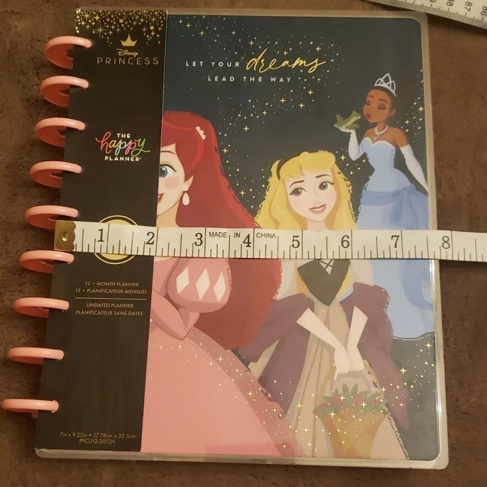 Disney Princess undated planner. New